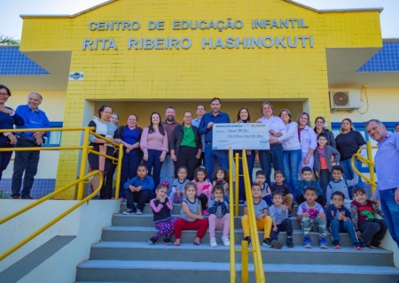 Caravina entrega recursos e reforça compromisso com saúde e educação em Nova Andradina