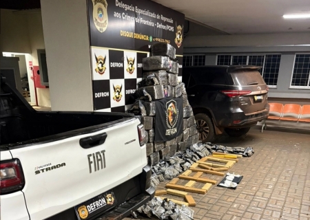 Em Laguna Caarapã, Defron prende dois homens por tráfico de drogas e adulteração de veículos