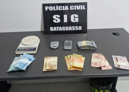 Polícia Civil desarticula ponto de tráfico no “Sitinho”, em Bataguassu