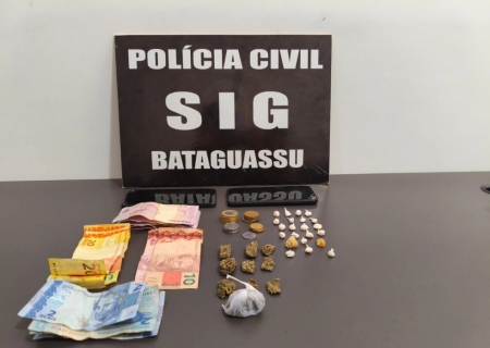 Polícia Civil desarticula ponto de tráfico de drogas em Bataguassu e garante segurança de crianças expostas ao crime