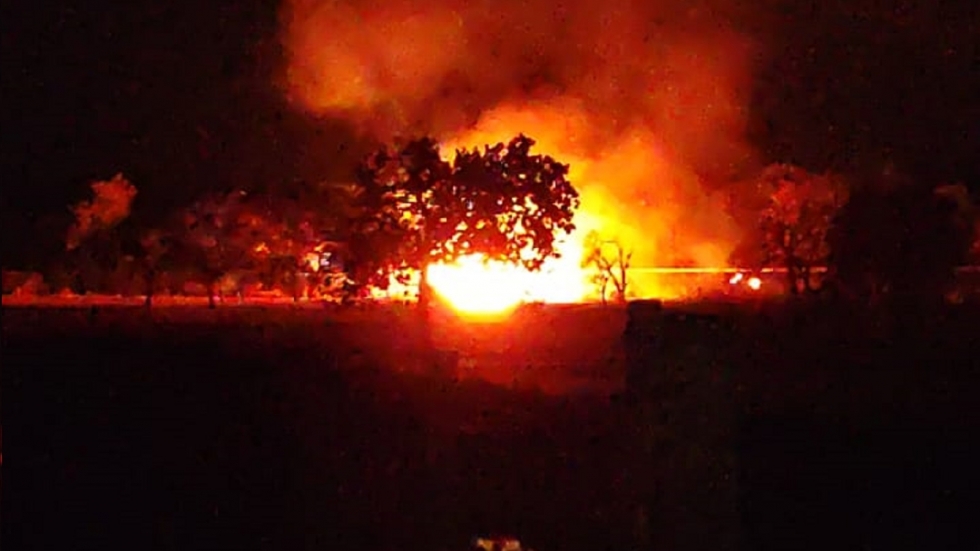 Homem é detido por resistência durante incêndio em residência em Nova Casa Verde