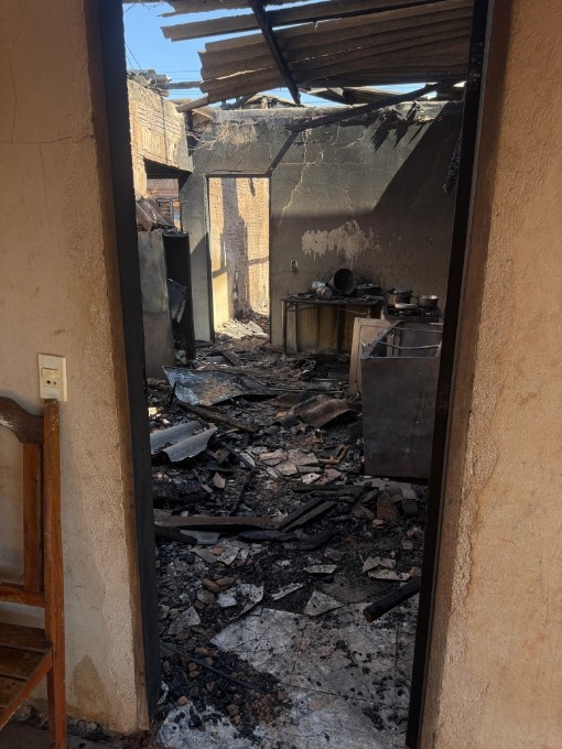 Homem é detido por resistência durante incêndio em residência em Nova Casa Verde