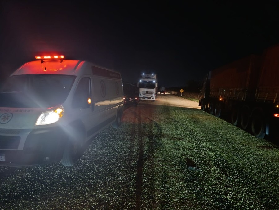 Equipe da Saúde de Nova Andradina ajuda em resgate de acidente na BR-267