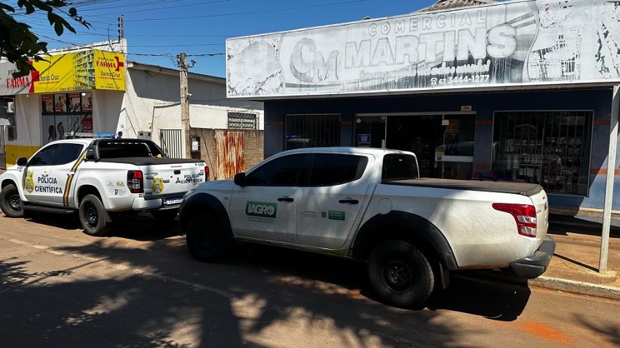 Operação concluiu com três comércios inspecionados em Taquarussu