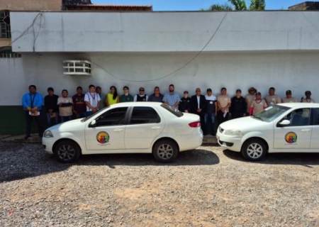Sejusp entrega veículos para reforçar segurança em aldeias indígenas de Miranda