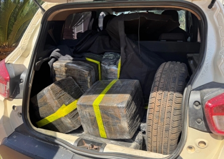 Adolescente de Fátima do Sul é flagrado com quase 400 kg de maconha em Nova Andradina