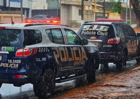 Polícia Civil e Força Tática prendem dois foragidos da Justiça em Ponta Porã