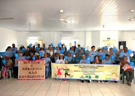 Chuva não desanima e Conviver de Batayporã abre Semana do Idoso 2025 com confraternização