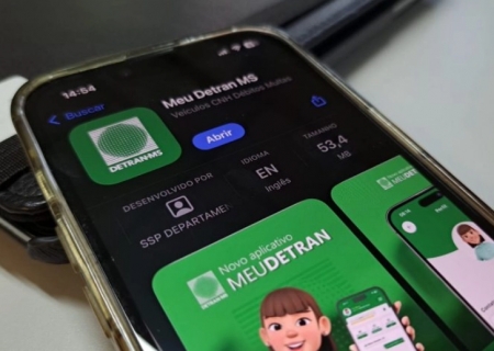 Detran-MS amplia serviços digitais e aplicativo alcança 1,5 mil downloads por dia