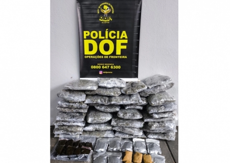 Passageiras de carros por aplicativo são presas com drogas em Ponta Porã