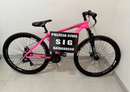 SIG recupera bicicleta furtada e apreende adolescente suspeito em Bataguassu