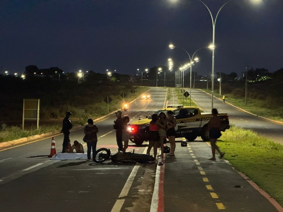 Motociclista morre após perder controle e cair na MS-473 em Nova Andradina
