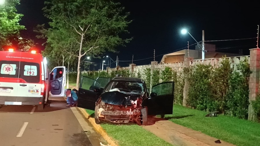 Em Dourados, adolescente morre em acidente e motorista é preso por homicídio culposo e embriaguez