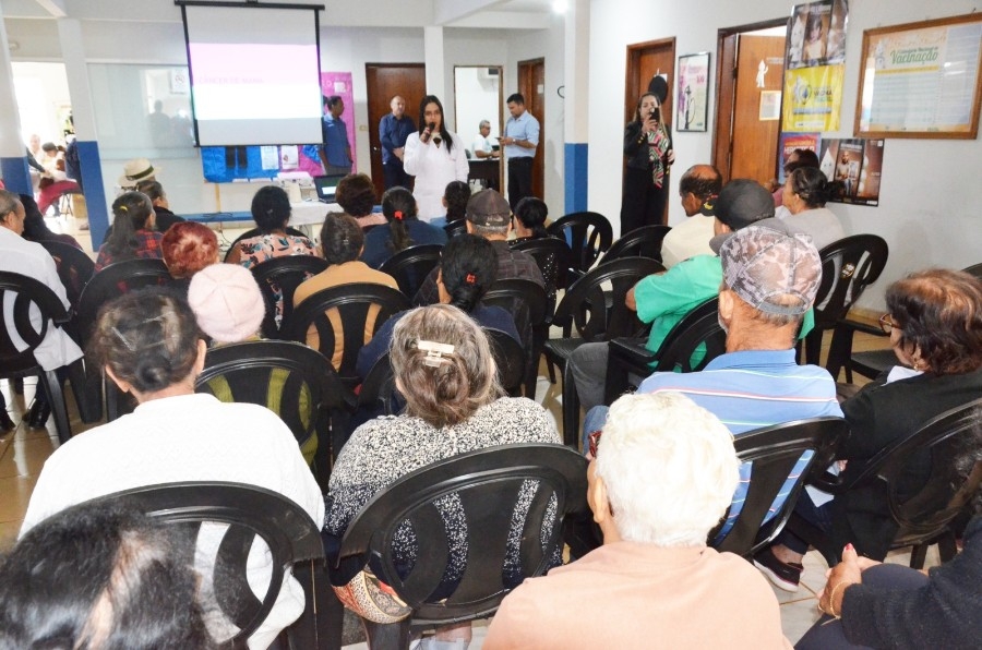 Taquarussu encerra Campanha Outubro Rosa com palestra e ações voltadas à saúde da mulher