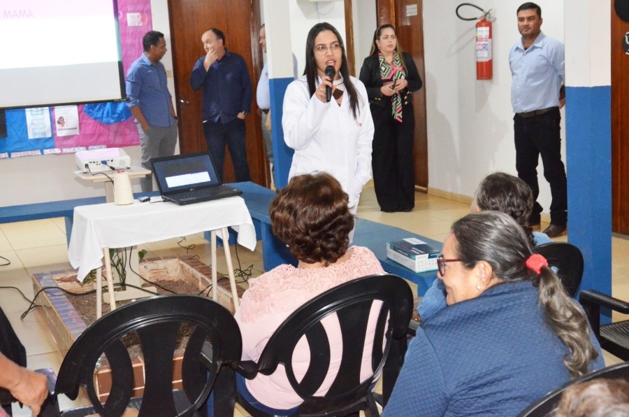 Taquarussu encerra Campanha Outubro Rosa com palestra e ações voltadas à saúde da mulher