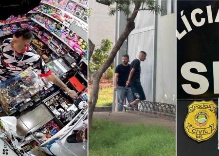 SIG prende “Paulada” em flagrante por furto em box do Camelódromo de Nova Andradina