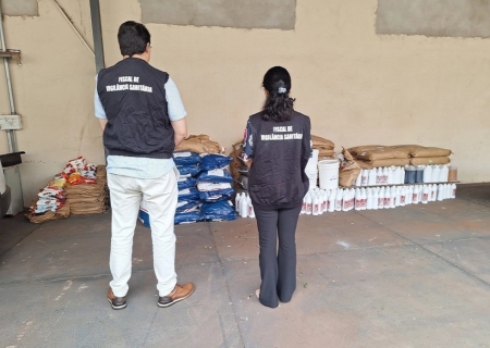 Vigilância Sanitária apreende 3 toneladas de produtos vencidos em Dourados