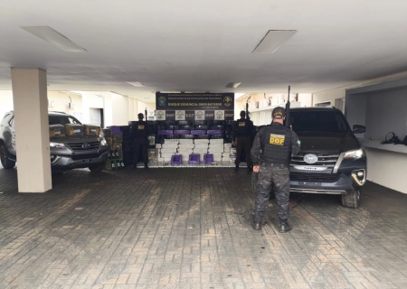 DOF apreende quase 3,7 toneladas de drogas e veículos furtados em Caarapó