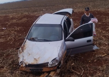 Família de Nova Casa Verde sofre acidente em trecho da MS-276 sem sinalização; moradores cobram providências do Governo do Estado