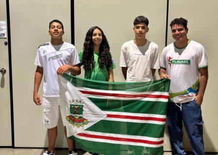 Atletas nova-andradinenses representam Mato Grosso do Sul nos Jogos Escolares Brasileiros