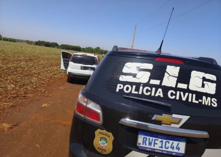 Polícia Civil recupera veículo roubado em Dourados