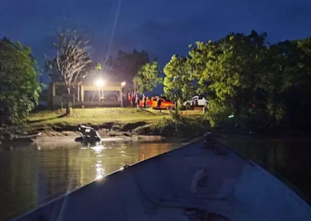 Corpos de empresário e jovem desaparecidos são encontrados no rio Sucuriú, em Paraíso das Águas