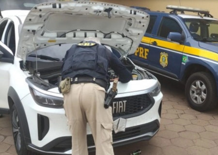 Veículo roubado no Rio de Janeiro é apreendido pela PRF em Bataguassu