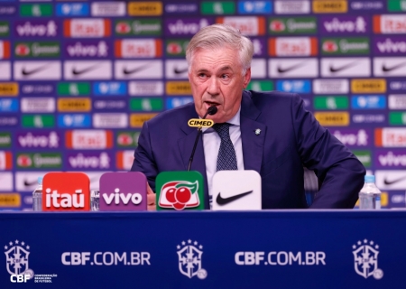 Ancelotti divulga convocação da Seleção para amistosos