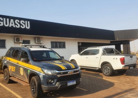 PRF prende dupla por receptação e adulteração de caminhonete furtada em Bataguassu