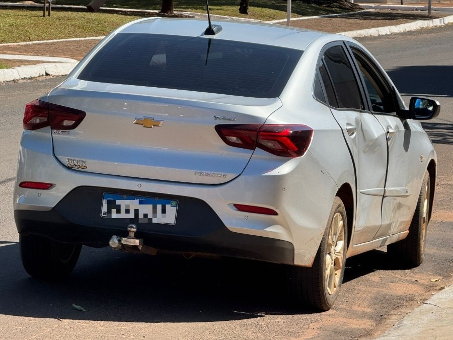 Mulher fica ferida após colisão entre carro e bicicleta elétrica em Nova Andradina