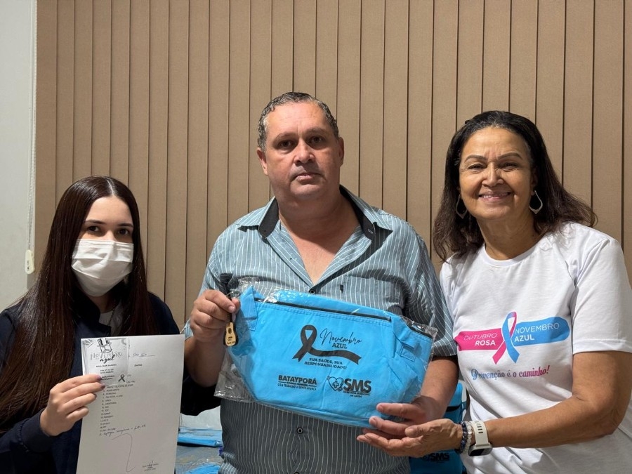 Batayporã: Dia D do Novembro Azul é marcado por grande adesão masculina e relato inspirador