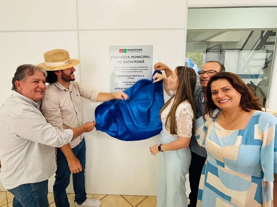 Batayporã entrega nova sede da Farmácia Municipal