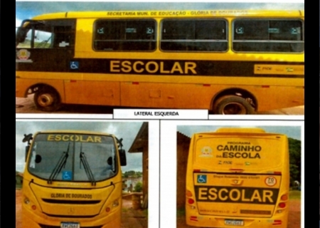 MPE fiscaliza transporte escolar em Glória de Dourados após apontar falhas em vistorias de veículos