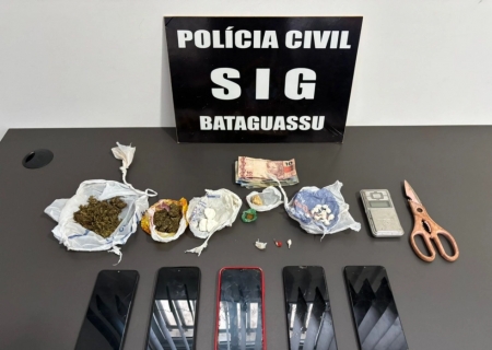 Jovem é preso por tráfico de drogas em operação da SIG em Bataguassu