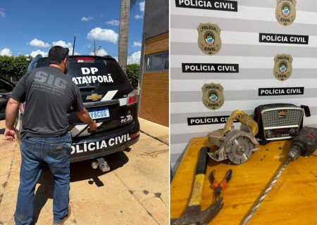 Homem com extensa ficha criminal é preso por furtos ocorridos no início do mês em Batayporã