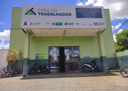 Casa do Trabalhador em Nova Andradina divulga diversas vagas de emprego