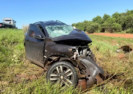Colisão frontal na BR-267 mata representante comercial de 39 anos em Bataguassu