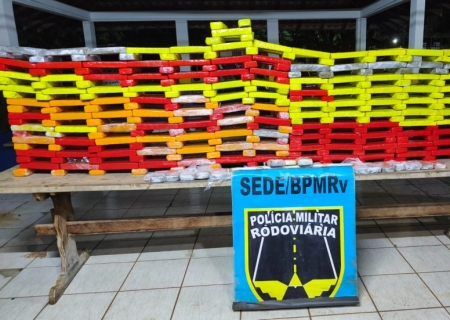 Motorista paraguaio é preso com mais de 300 kg de maconha em ação da PMR em Campo Grande