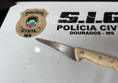 Idoso é preso em Dourados acusado de matar homem a facadas por motivo fútil