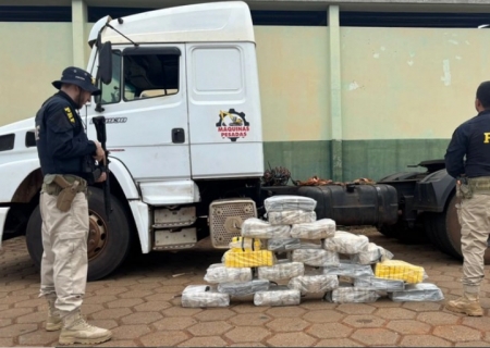 Mãe e filho são presos com 160 kg de cocaína em Brasilândia