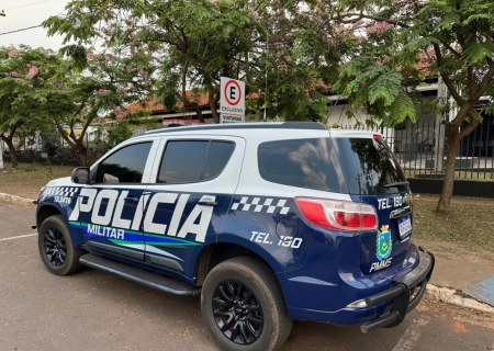 PM prende homem com mandado após fuga, resistência e vandalismo em Ivinhema