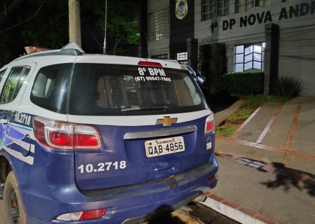 Perturbação do sossego mobiliza Polícia Militar no bairro Cristo Rei, em Nova Andradina