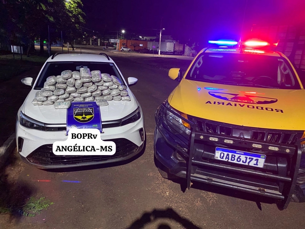 Polícia Militar Rodoviária de Angélica apreende cigarros, pneus e celulares em mais de 20 ocorrências em 2025