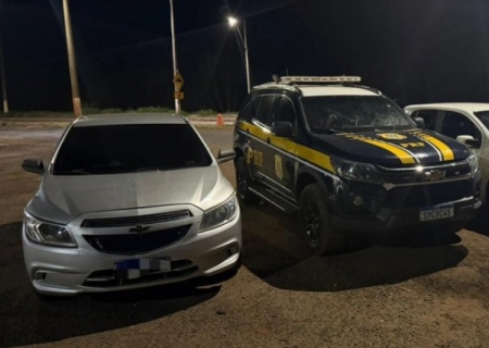Três veículos são recuperados pela PRF em Nova Alvorada do Sul