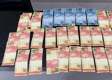 Dupla é presa ao tentar repassar dinheiro falso em comércio de Ribas do Rio Pardo