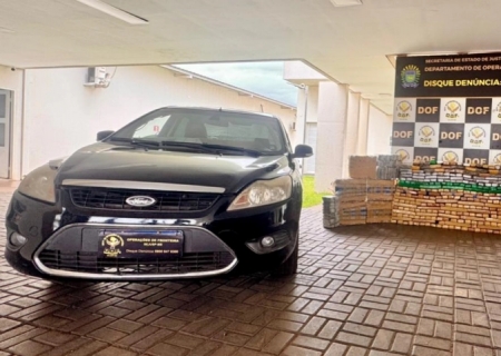 DOF prende foragido da Justiça com 721 kg de maconha em Dourados