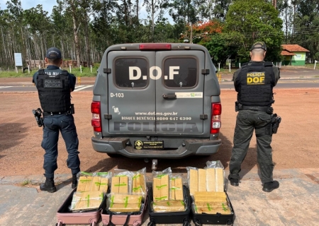 Maconha avaliada em R$ 70 mil é apreendida com passageira de ônibus em Ponta Porã