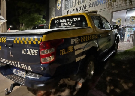 Motorista embriagado foge de abordagem na MS-276 e é preso em Nova Andradina