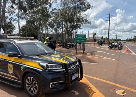 PRF inicia 'Operação Ano Novo 2025' e reforça fiscalização nas rodovias federais de MS