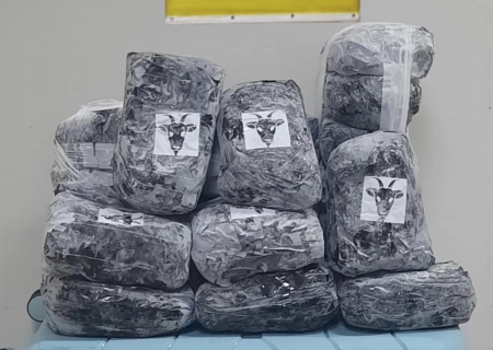 Passageiro é flagrado com 14,3 kg de skunk em ônibus interestadual em Corumbá